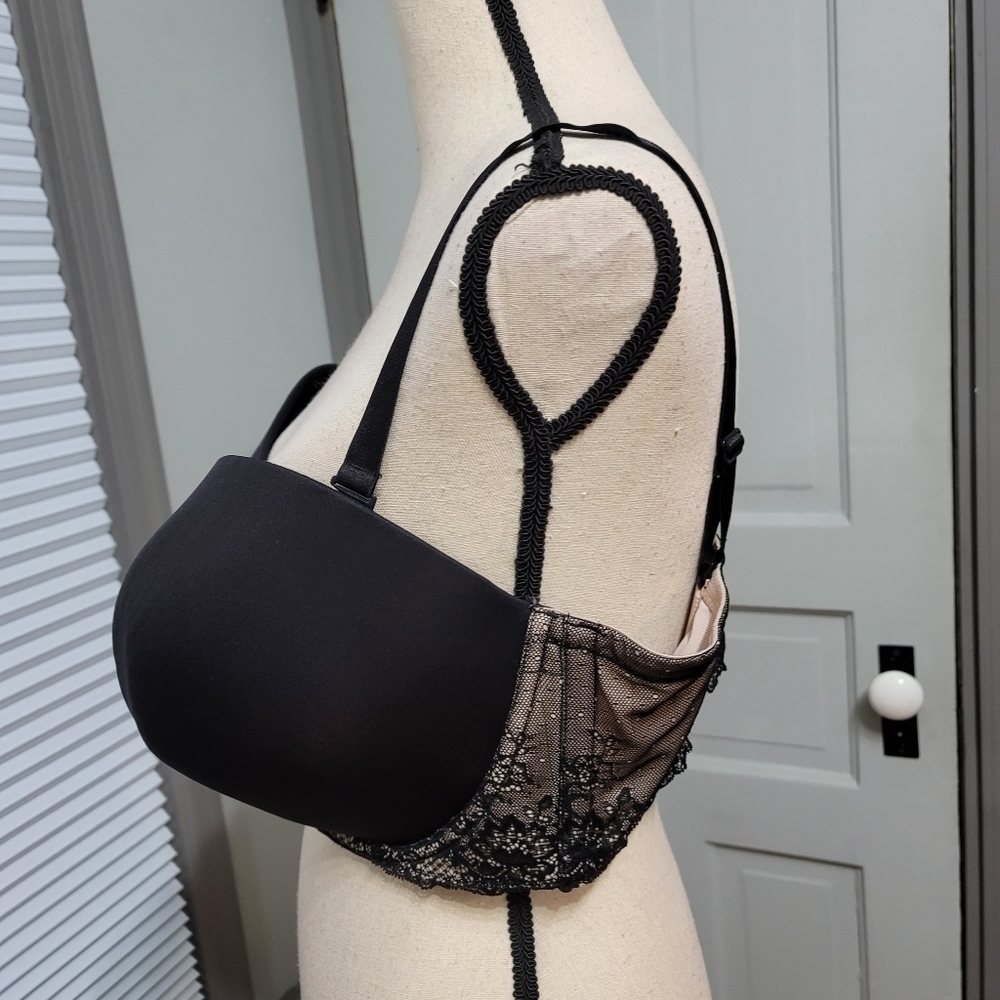 TORRID Lightly Lined Multiway Strapless Bra - Smooth Black - Picture 5 of 14